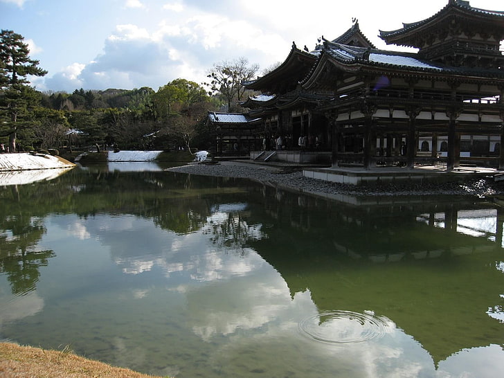 Japan, Asian architecture, temple, Buddhism, building, built structure, HD wallpaper