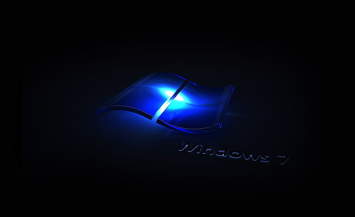 HD wallpaper: Windows 7, Windows 7 digital wallpaper, Windows Seven, Dark,  Background | Wallpaper Flare