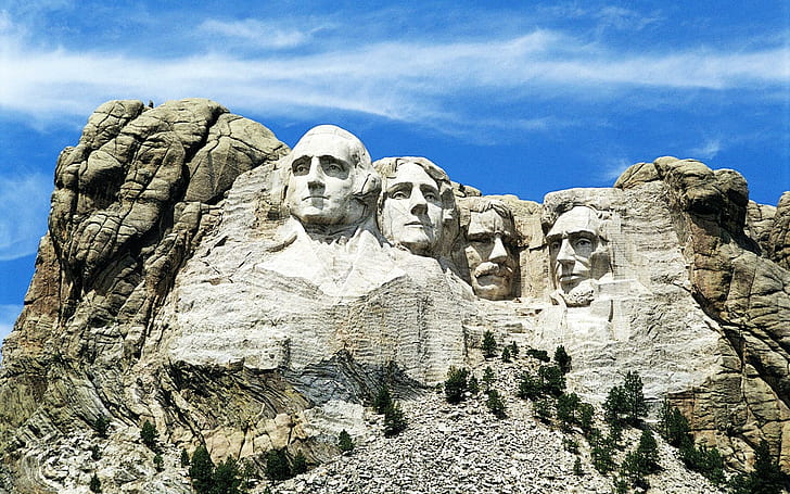 Mount Rushmore South Dakota, travel and world, HD wallpaper