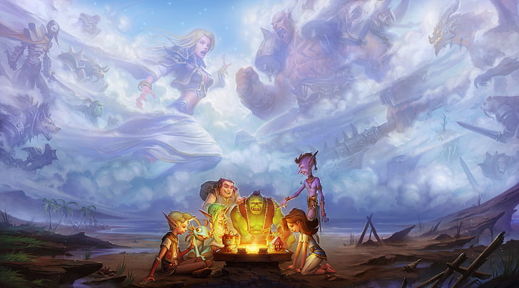 Hearthstone: Heroes of Warcraft, Blizzard Entertainment, nature, HD wallpaper