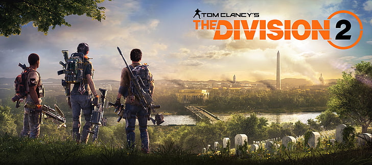 the city, weapons, Washington, ubisoft, agents, Tom Clancy's The Division 2, HD wallpaper