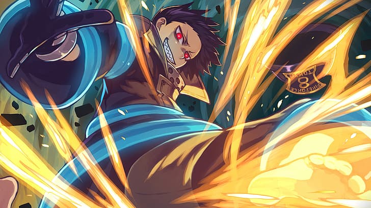 Benimaru Fire Force Anime HD 4K Wallpaper #8.424