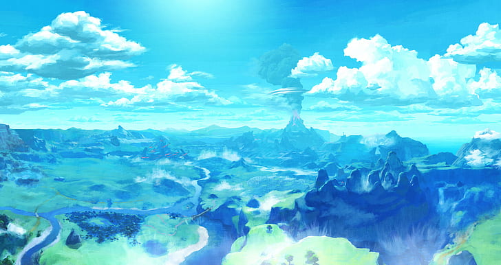 The Legend of Zelda, video games, The Legend of Zelda: Breath of the Wild, HD wallpaper