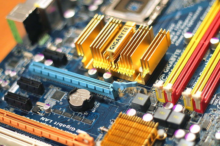 chips, circuit board, computer, data, electronic, gigabyte, HD wallpaper