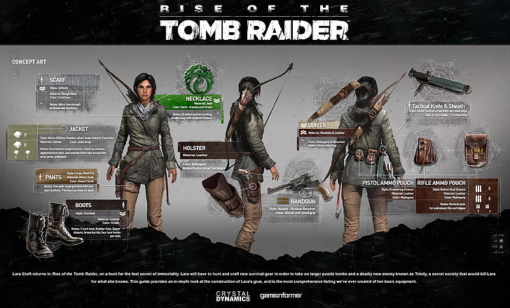 Rise of the Tomb Raider wallpaper, video games, Lara Croft, digital art