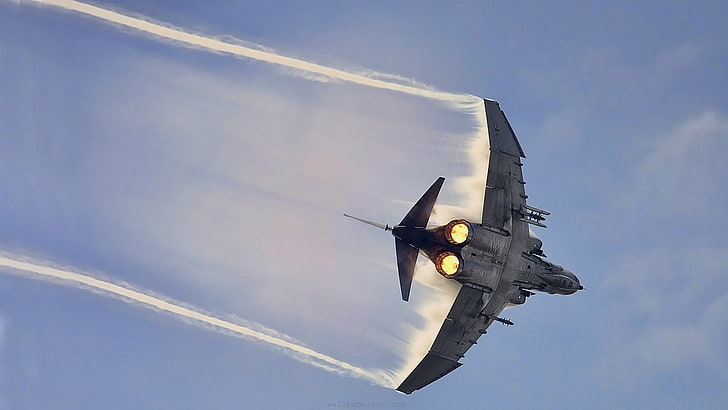 warplanes, F-4 Phantom II, Luftwaffe, air vehicle, sky, transportation, HD wallpaper