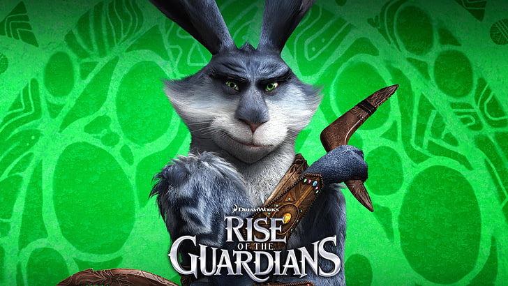 cartoon, Rabbit, Easter, DreamWorks, character, Rise of the guardians, HD wallpaper