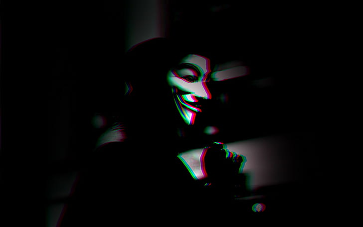 Anonymous, V for Vendetta, HD wallpaper
