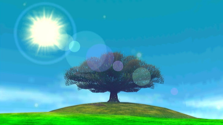 majoras mask moon tree the legend of zelda majoras mask surface of the moon the legend of zelda Video Games Zelda HD Art