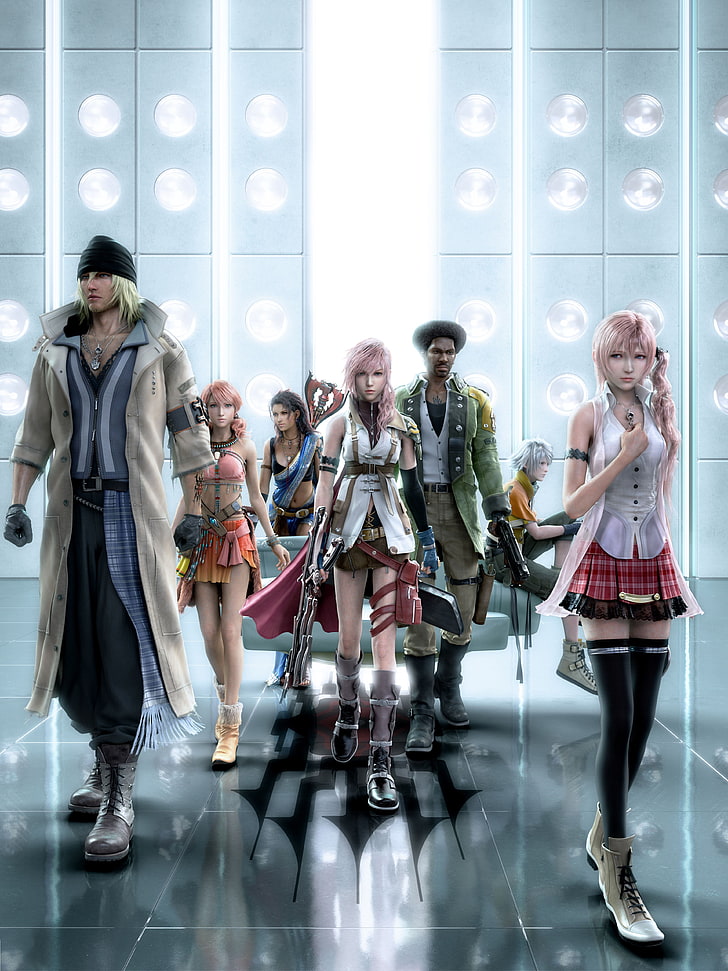 final fantasy 13 characters snow