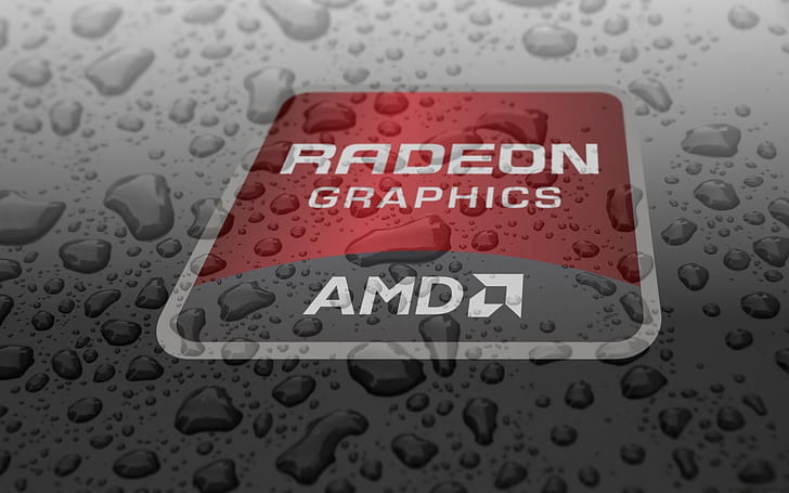 Radeon Graphics AMD, radeon graphics amd logo, tech, hi tech, HD wallpaper