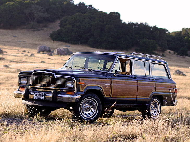 1979, 4x4, jeep, limited, stationwagon, suv, wagoneer, HD wallpaper