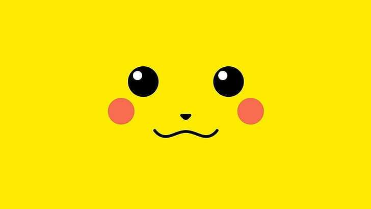 HD wallpaper: anime, cartoon, pokemon, pikachu, yellow, lightning, funny |  Wallpaper Flare
