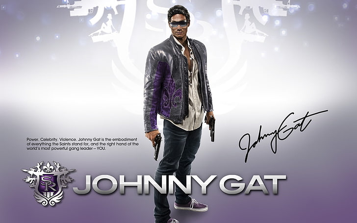 Johnny Gat, Saints Row: The Third, standing, looking at camera