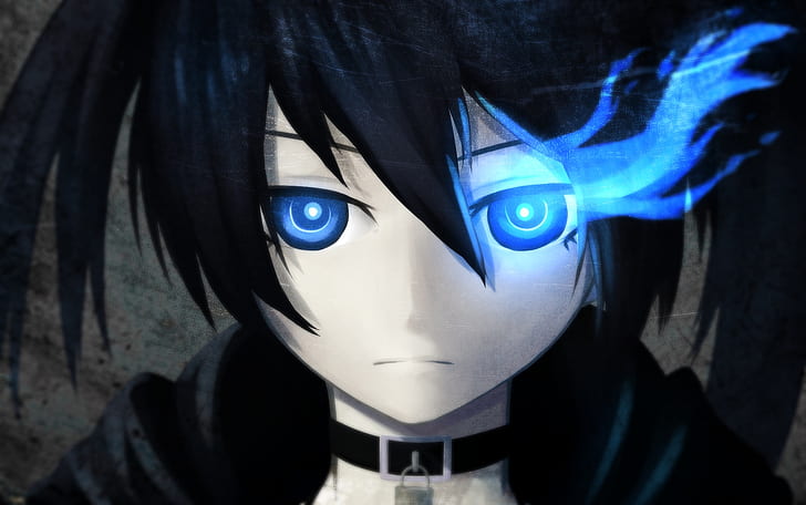 Anime Girl Dark Blue Render  Free Transparent PNG Clipart Images Download