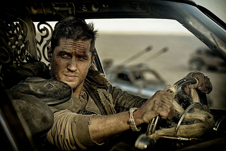 Mad Max: Fury Road, tom hardy, Bezumnyj Max, Road fury, postapokaliptika, HD wallpaper