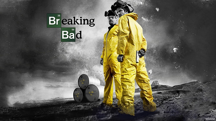 Breaking Bad 3D wallpaper, TV, communication, yellow, text, sign