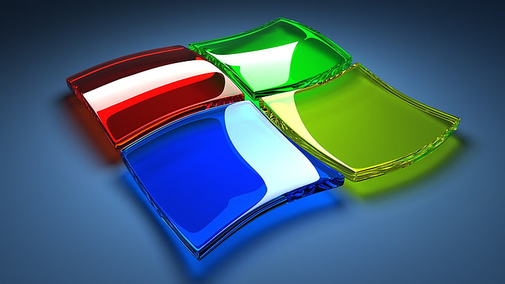 HD wallpaper: Microsoft Windows, blue, studio shot, no people, multi  colored | Wallpaper Flare