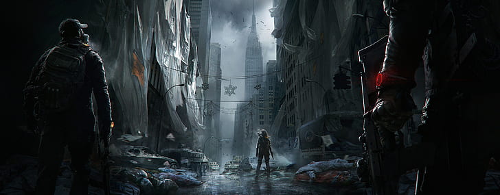 computer game, concept art, Tom Clancys The Division, video games, HD wallpaper