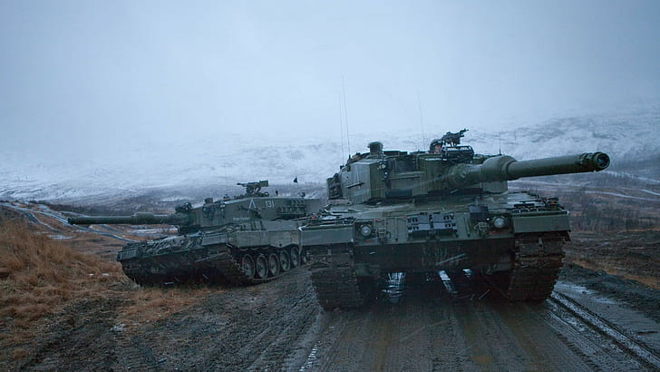 tank, Norwegian Army, Norway, military, Leopard 2
