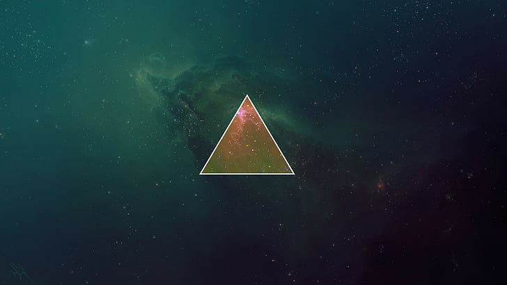 HD wallpaper: space triangle sky hipster photography minimalism  tylercreatesworlds | Wallpaper Flare