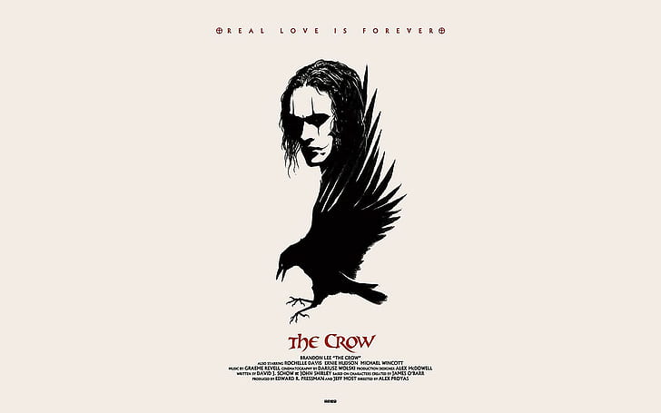 the crow brandon lee movies fan art, HD wallpaper