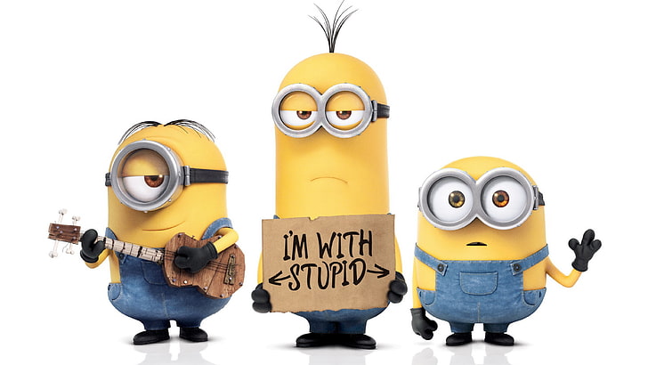 Despicable Me 2 Laughing Minions Despicable Me Minions wallpaper  Cartoons HD wallpaper  Wallpaperbetter