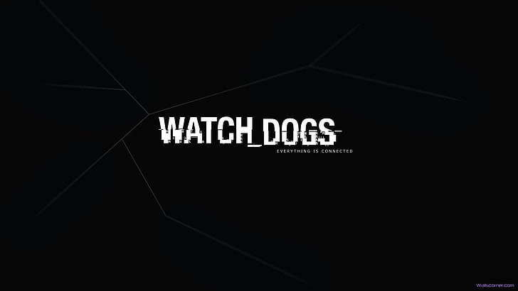 Watch Dogs wallpaper, Watch_Dogs, Ubisoft, video games, text, HD wallpaper