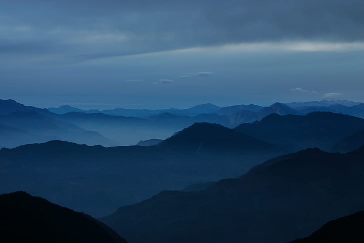 mountain range landscape photography, nepal, nepal, sunrise, Saarbrücken, HD wallpaper