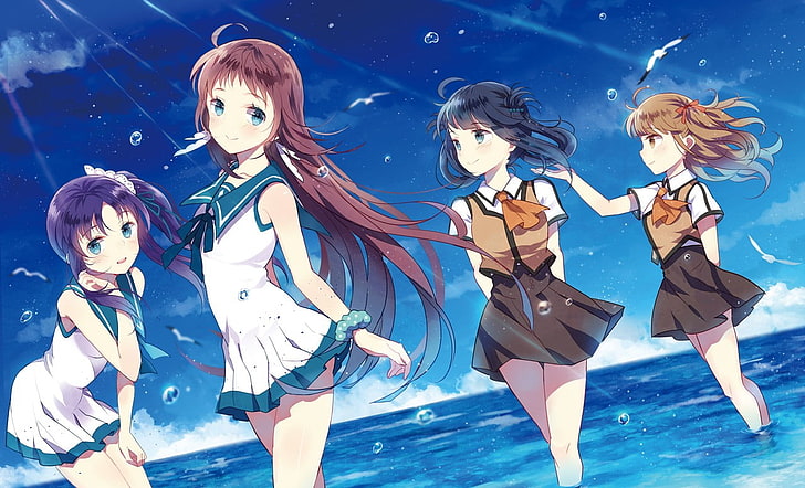 Nagi no Asu kara (A Lull in the Sea) - Characters & Staff 