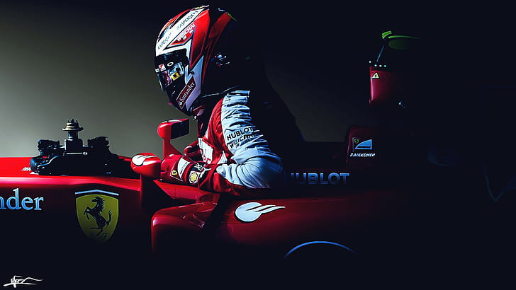 2015, Ferrari Formula 1, Kimi Raikkonen, Scuderia Ferrari, SF15 T, HD wallpaper