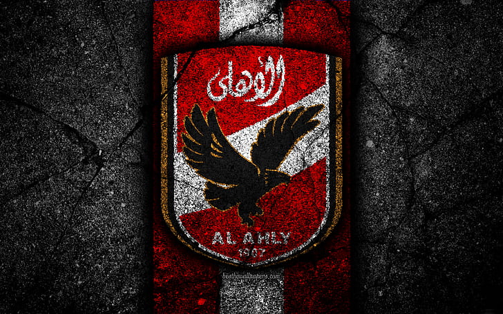 Soccer, Al Ahly SC, Emblem, Logo, HD wallpaper