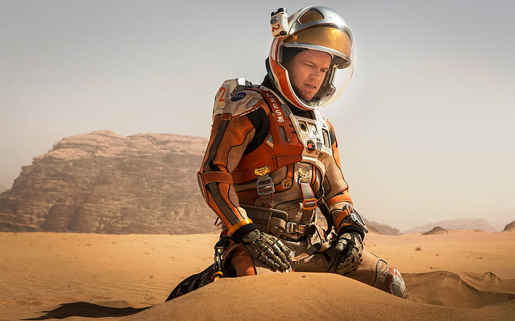 The Martian, Movie, Astronaut, the martian movie, HD wallpaper