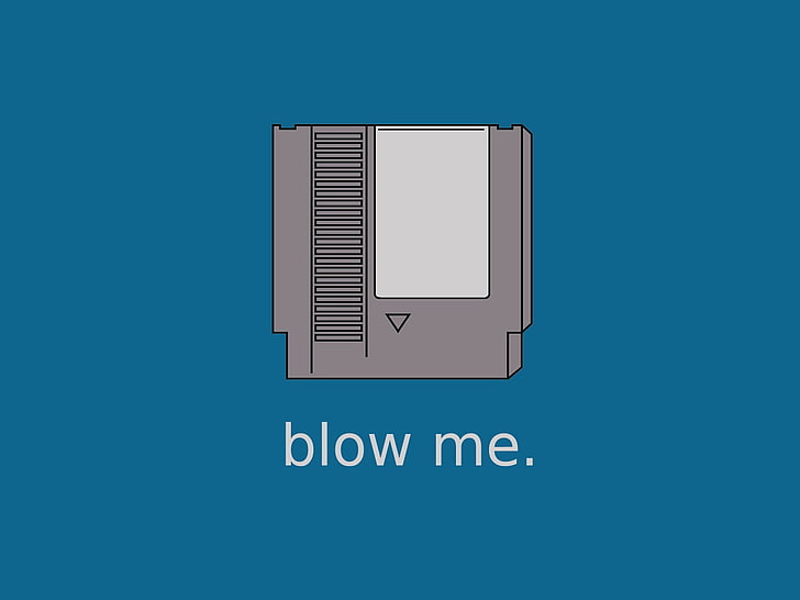 gray and white floppy disk with text overlay, Nintendo, Nintendo Entertainment System, HD wallpaper