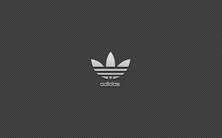 adidas logo illustration, brand, vector, design, backgrounds, HD wallpaper