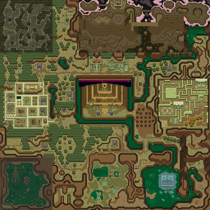 dark world link the legend of zelda past 4096x4096  Video Games Zelda HD Art, HD wallpaper