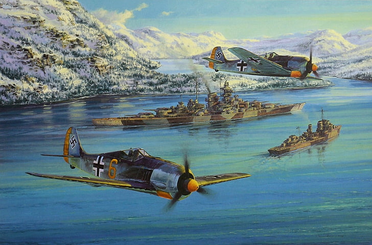 World War II, fw 190, Focke-Wulf, Luftwaffe, Germany, airplane