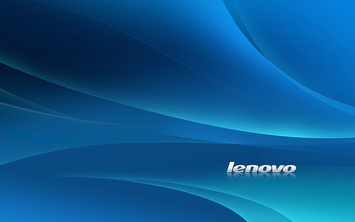 Lenovo logo, blue, studio shot, technology, no people, indoors HD wallpaper