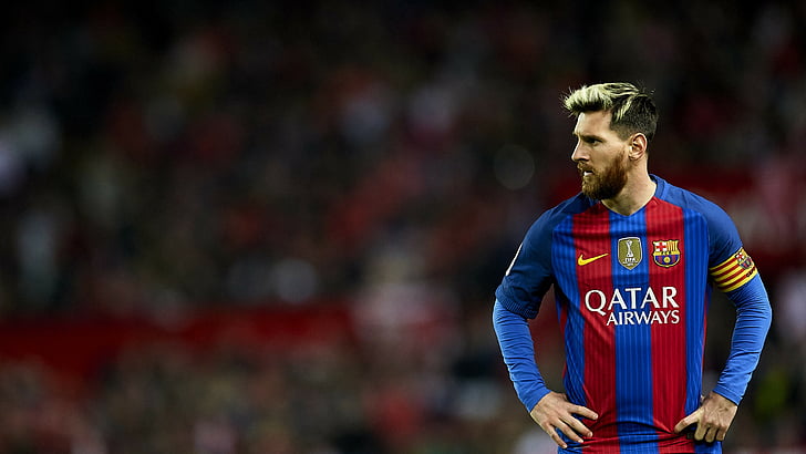 Lionel Messi, Barcelona, FCB, soccer, 4K