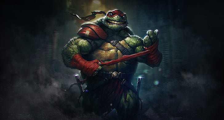 Teenage Mutant Ninja Turtles, Raphael (TMNT), HD wallpaper
