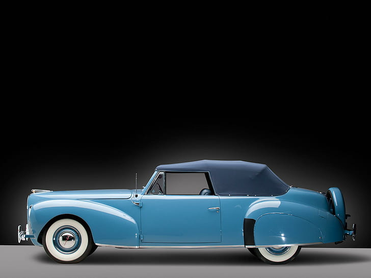 1940 Lincoln Zephyr Continental Cabriolet Retro Luxury HD Pictures, HD wallpaper