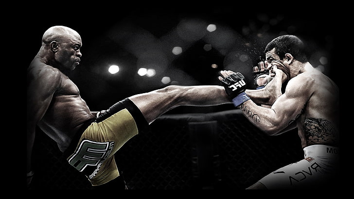 Anderson Silva, boxing, fight, fitness, legs, males, martial, HD wallpaper