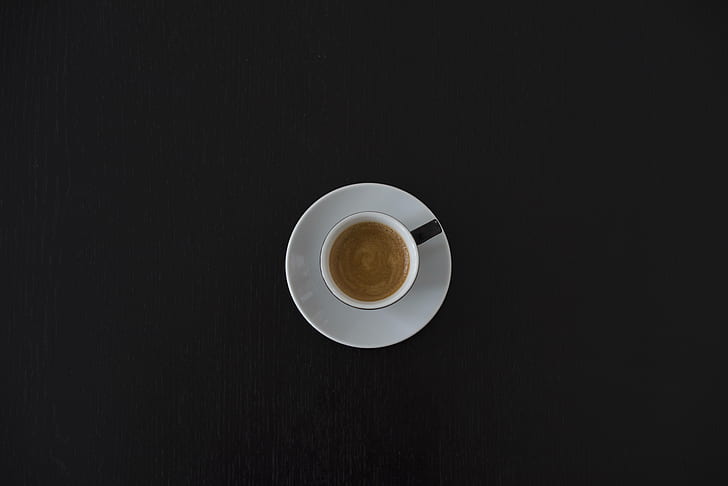 simple, espresso, caffeine, mug, cup, coffee, drink
