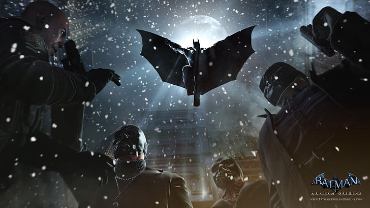 Batman Arkham Origins wallpaper, Batman: Arkham Origins, video games, HD wallpaper