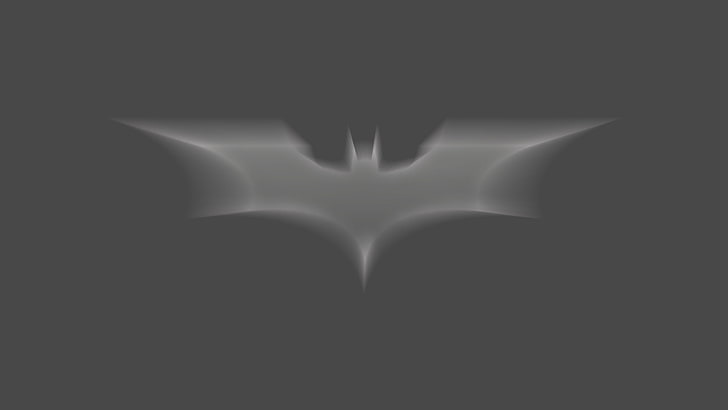 HD wallpaper: Batman, Batman logo, blurred, black background, studio shot |  Wallpaper Flare