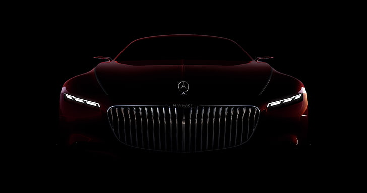 HD wallpaper: red Mercedes-Benz vehicle, car, wallpaper, black, Maybach,  beauty | Wallpaper Flare