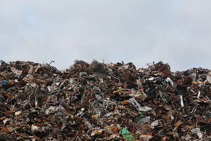 disposal, dump, garbage, garbage dumpsite, junk, landfill, litter, HD wallpaper