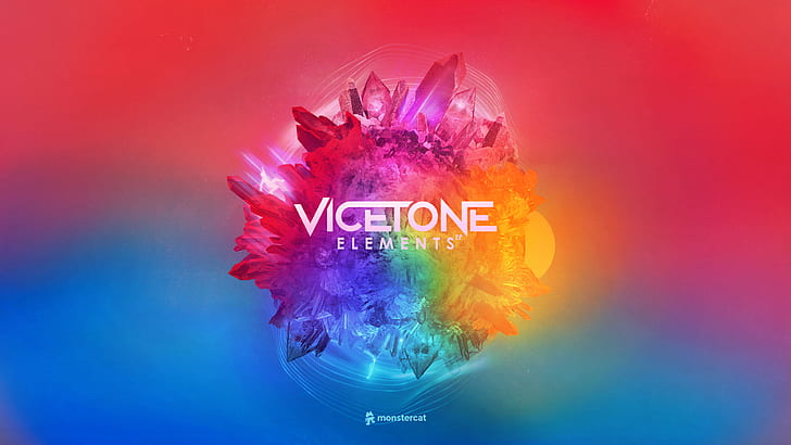 vicetone, Monstercat, music, EDM, Avicii, house, elements, HD wallpaper