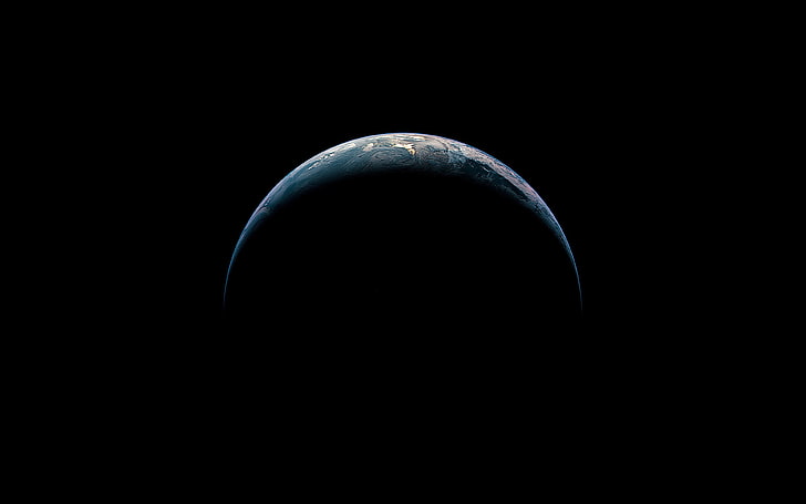 wallpaper, ios8, apple, iphone6, plus, earth, from, sky, space, HD wallpaper