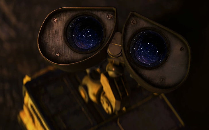 WALL·E, movies, robot, eyes, Disney, Pixar Animation Studios, HD wallpaper